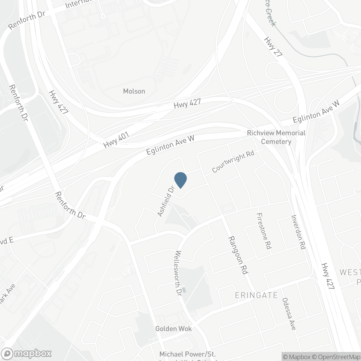 17 ASHFIELD DRIVE, Toronto, Ontario M9C 4T4